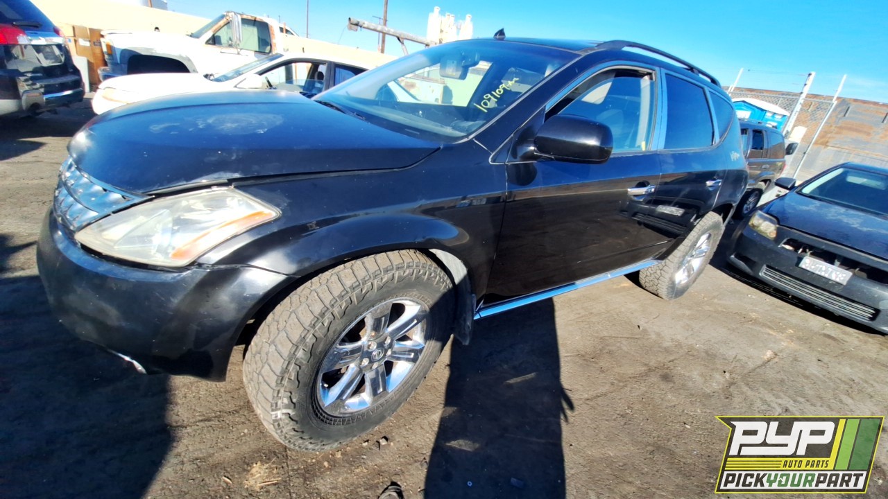 2007 NISSAN MURANO partes disponibles