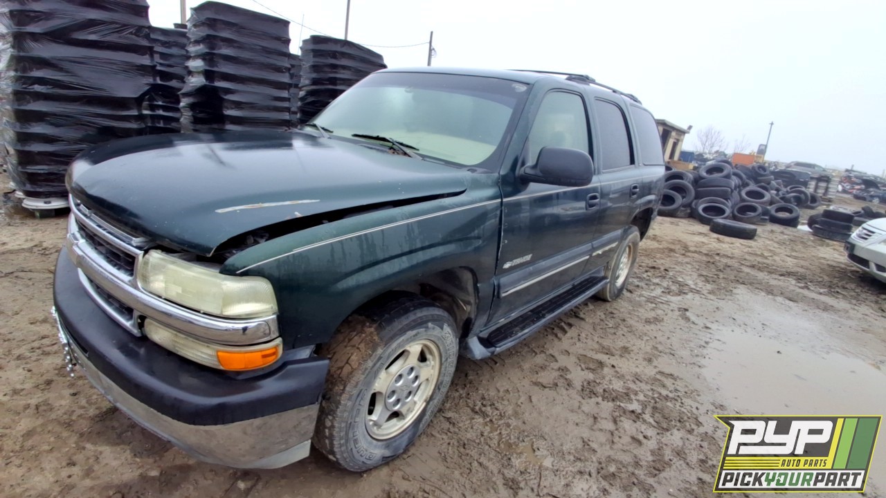 2002 CHEVROLET TAHOE partes disponibles