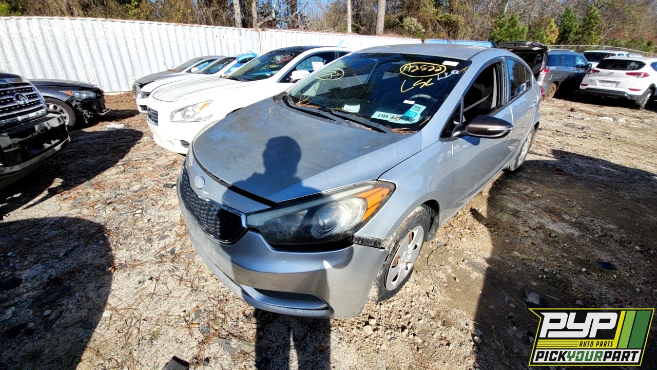 2014 KIA FORTE partes disponibles