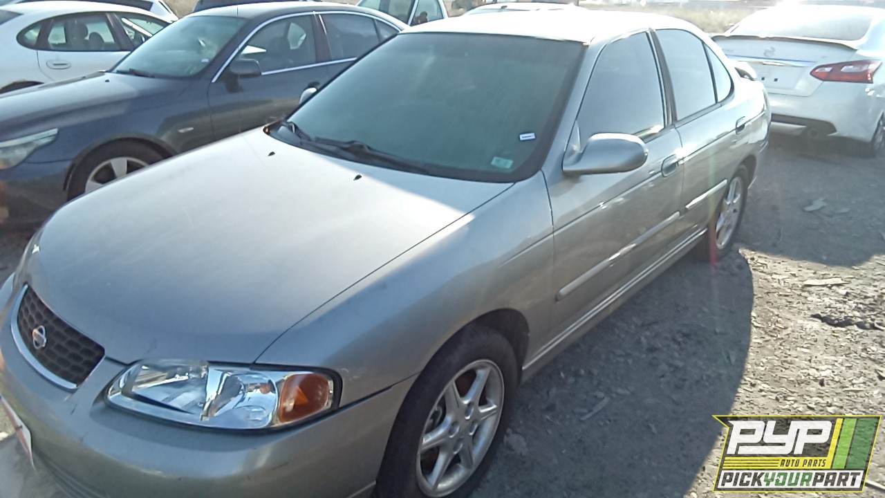 2001 NISSAN SENTRA partes disponibles