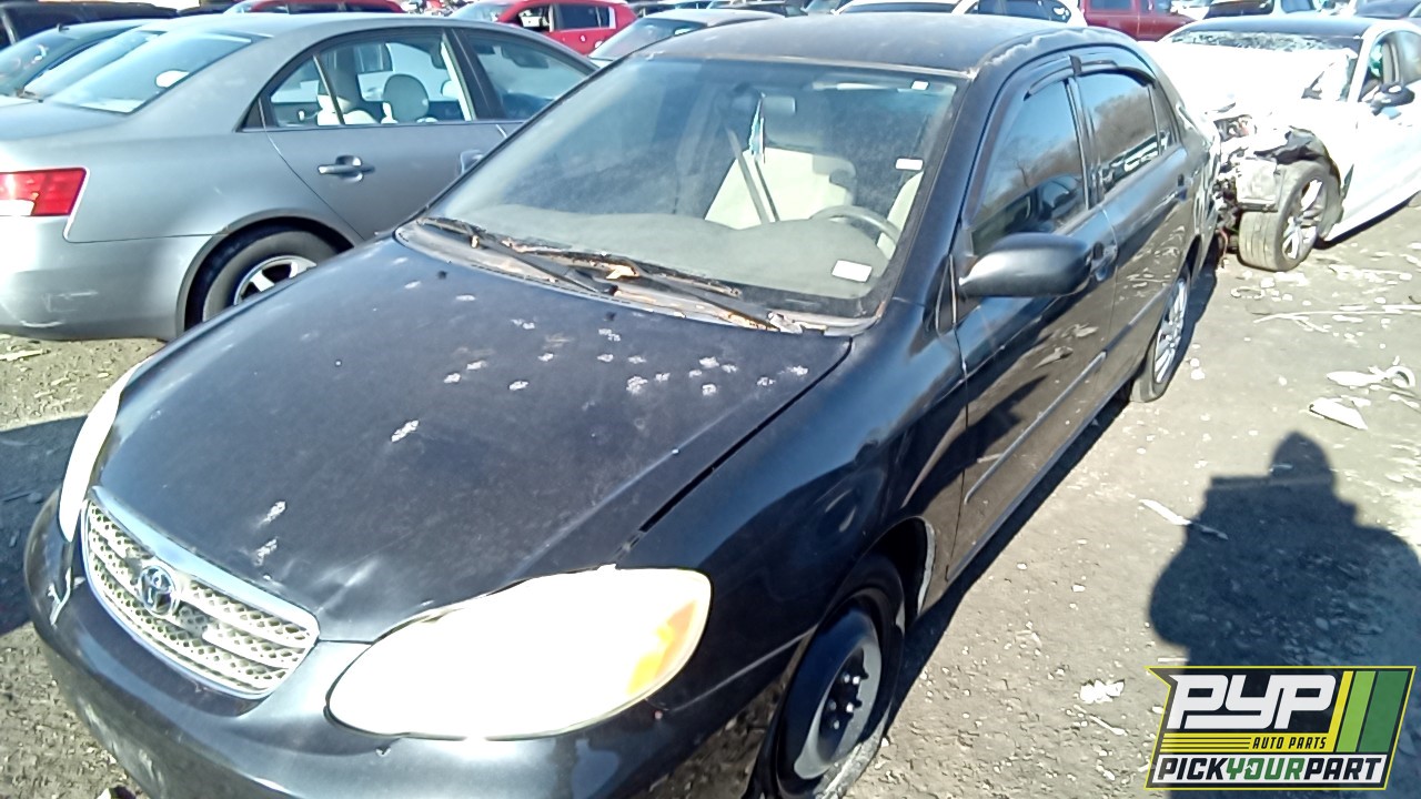 2006 TOYOTA COROLLA partes disponibles
