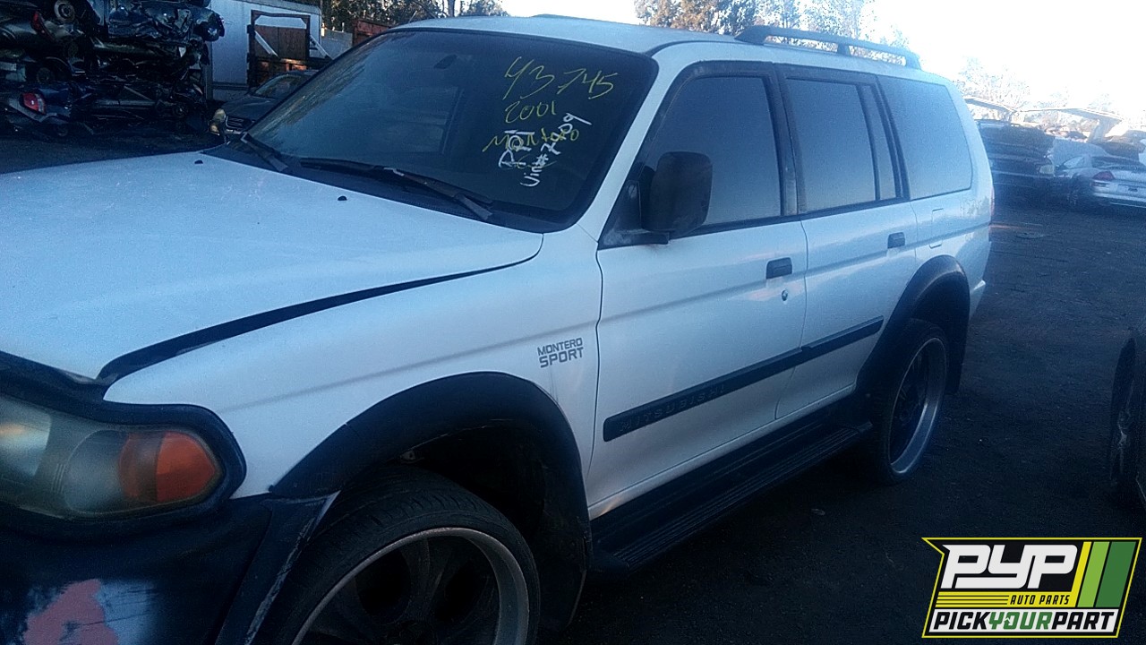 2001 MITSUBISHI MONTERO SPORT partes disponibles