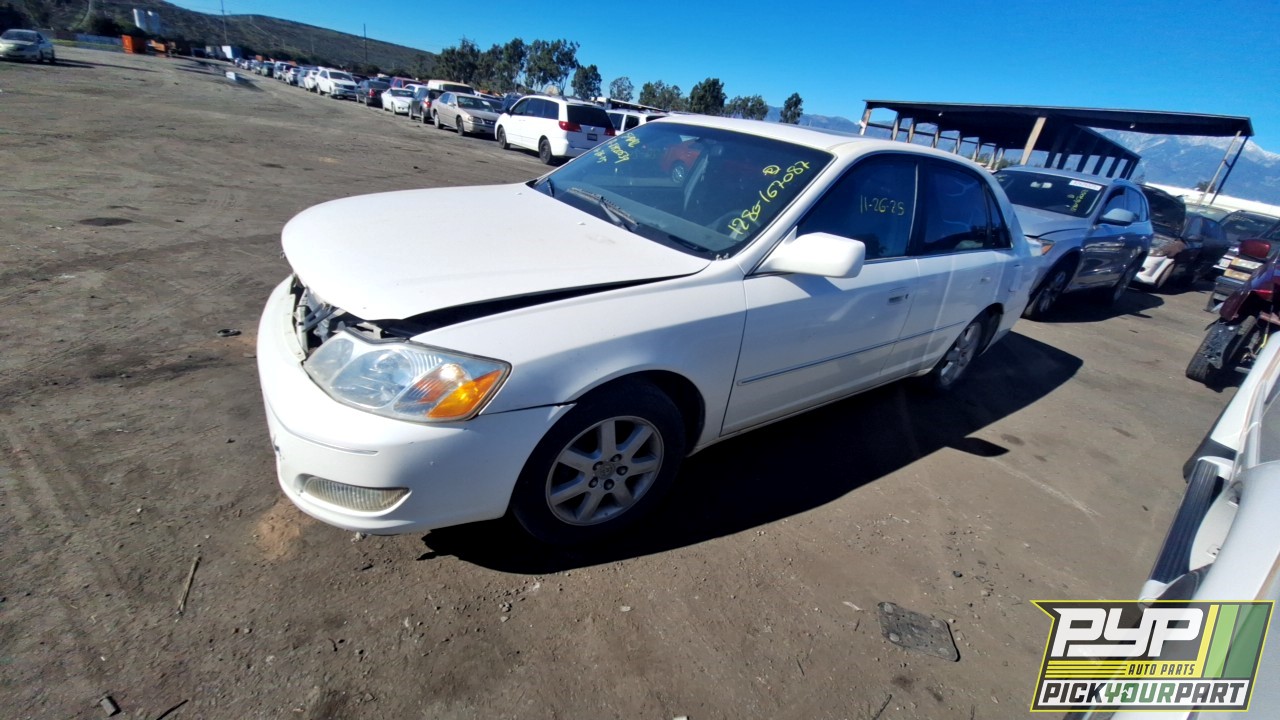 2000 TOYOTA AVALON partes disponibles