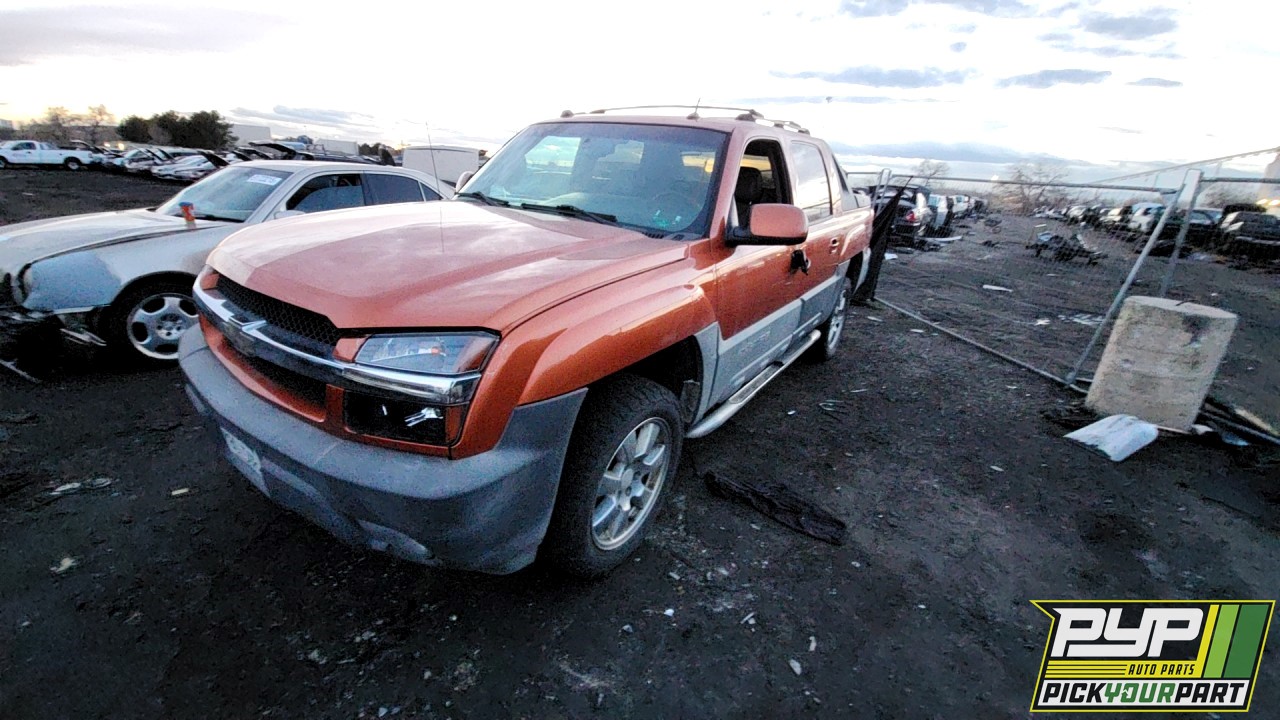 2005 CHEVROLET AVALANCHE 1500 available for parts