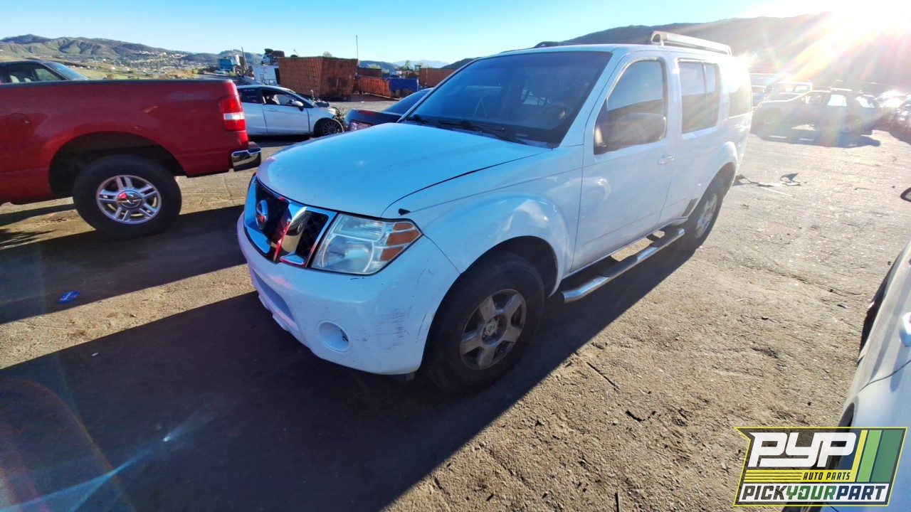 2008 NISSAN PATHFINDER partes disponibles