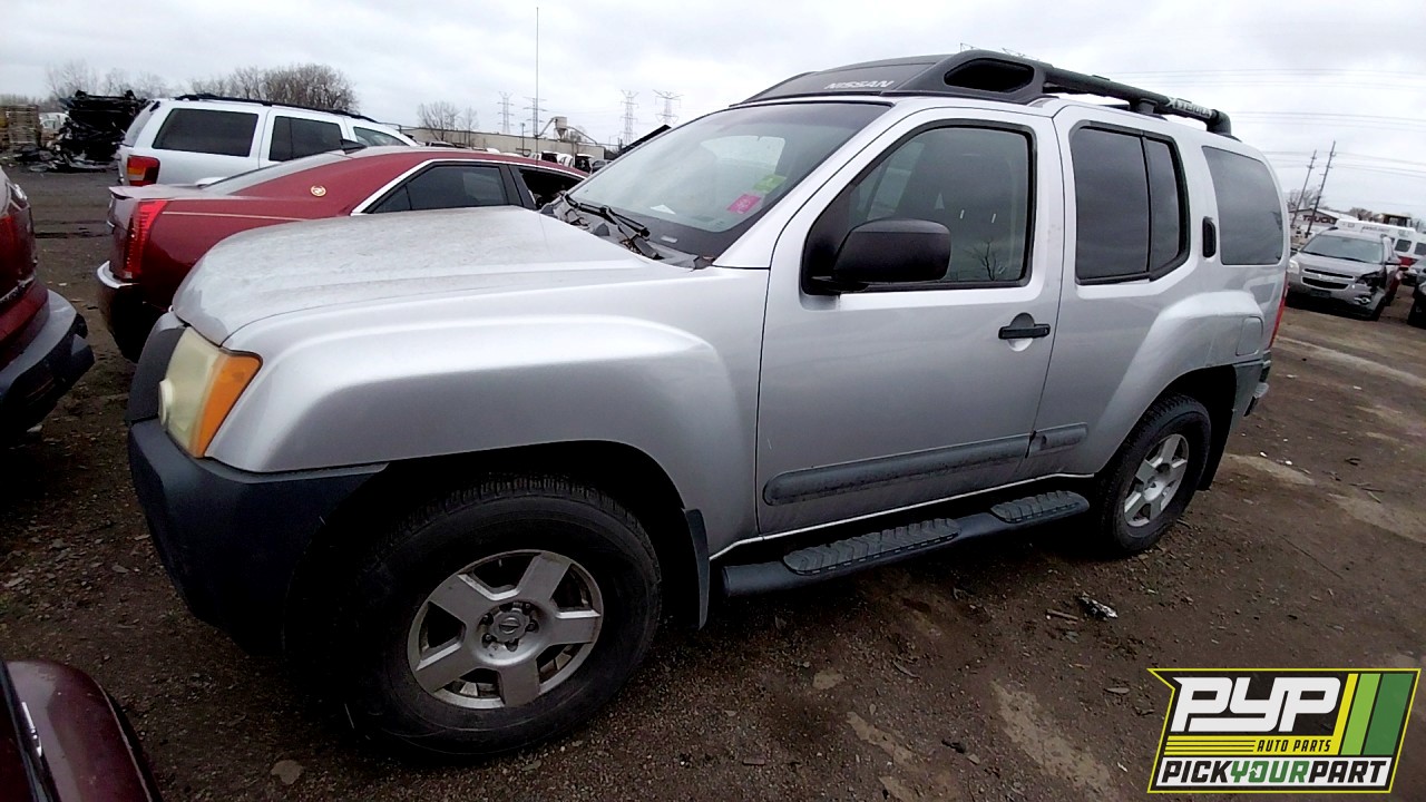 2005 NISSAN XTERRA partes disponibles