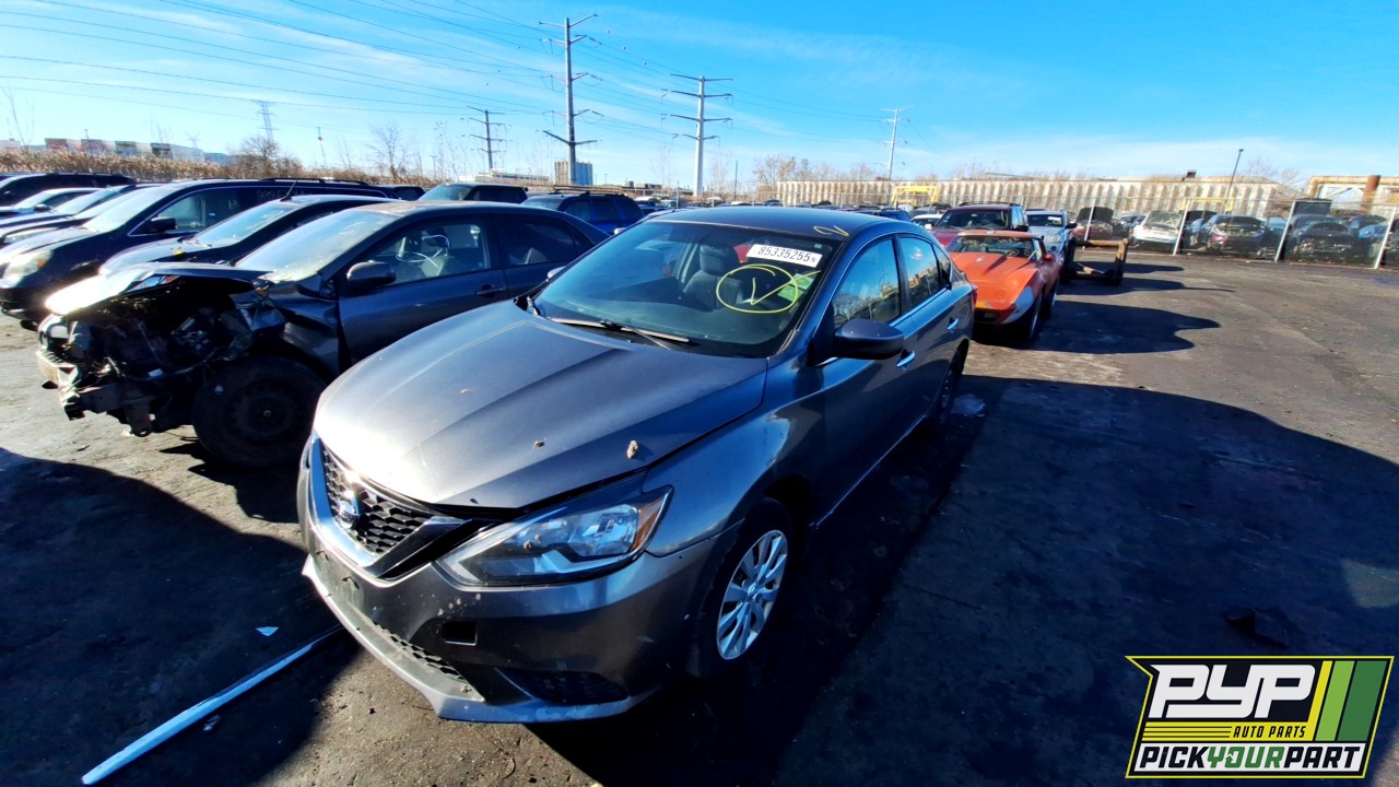 2016 NISSAN SENTRA partes disponibles