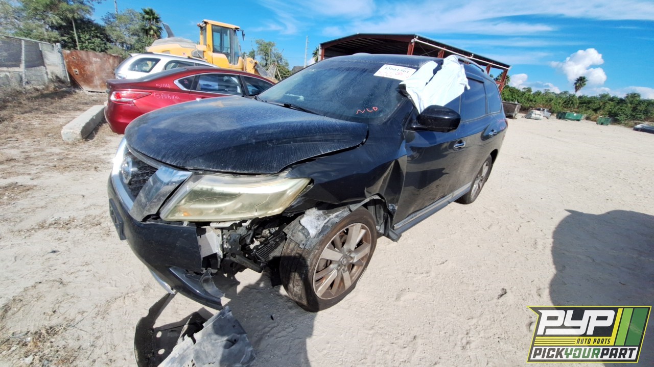 2013 NISSAN PATHFINDER partes disponibles