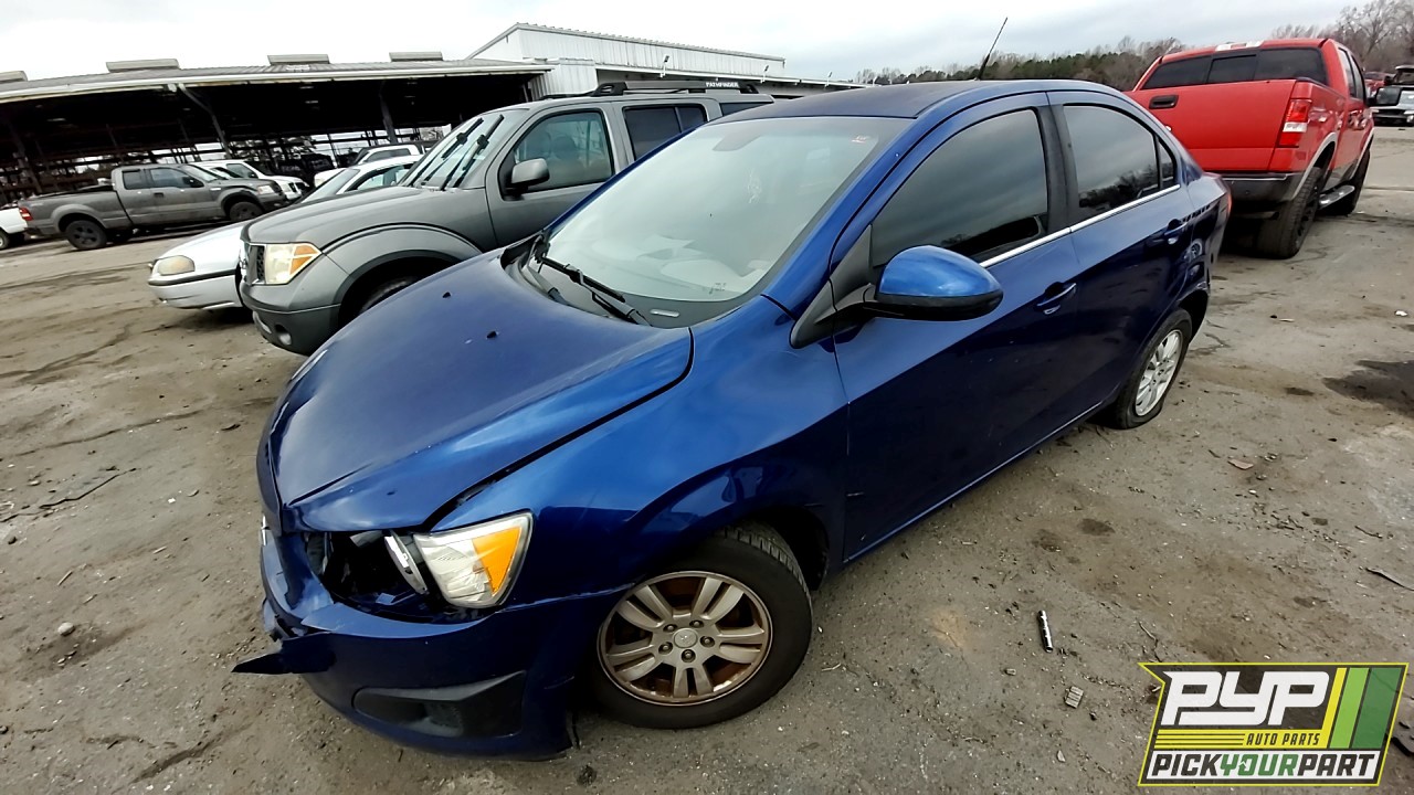 2014 CHEVROLET SONIC partes disponibles