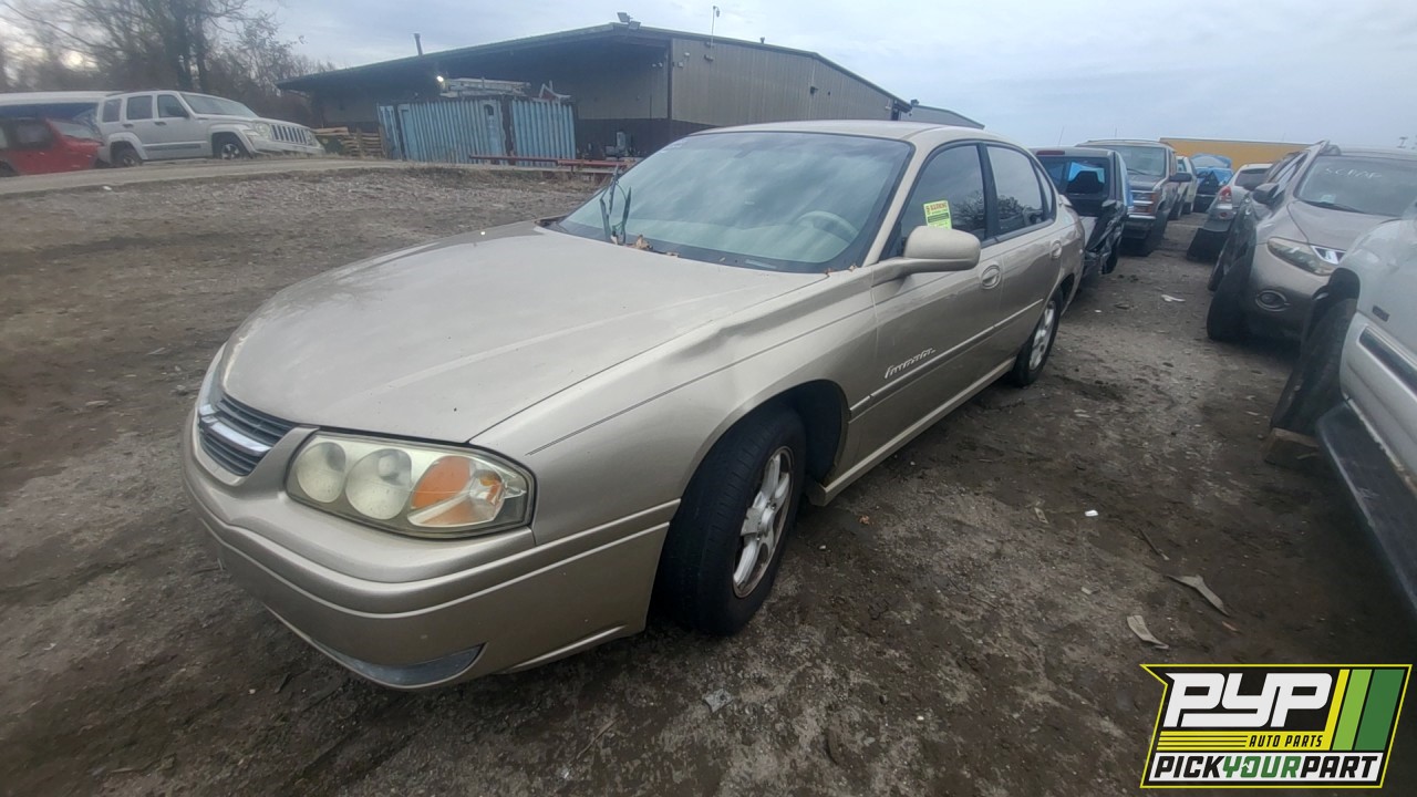 2004 CHEVROLET IMPALA partes disponibles