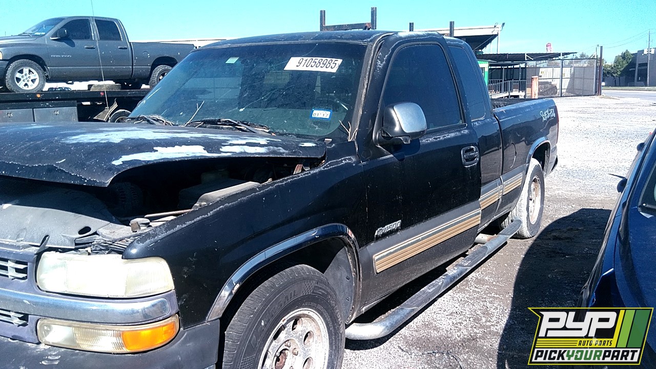 2002 CHEVROLET SILVERADO 1500 partes disponibles