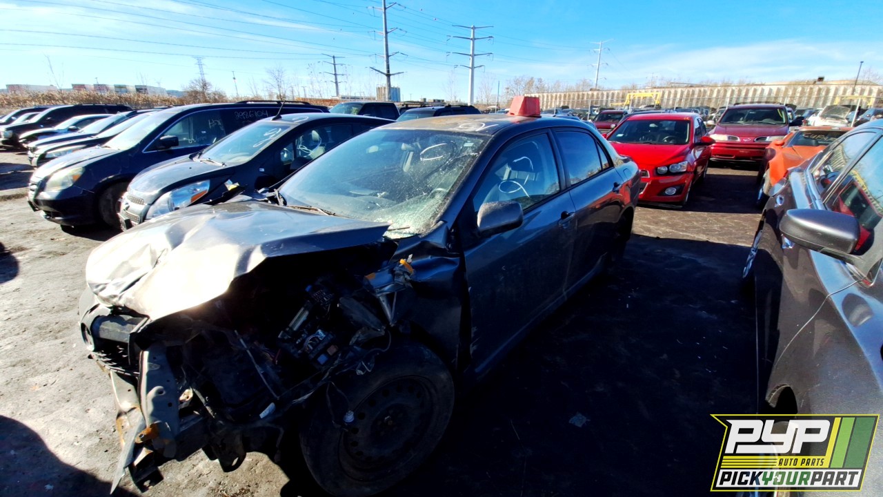 2009 TOYOTA COROLLA partes disponibles
