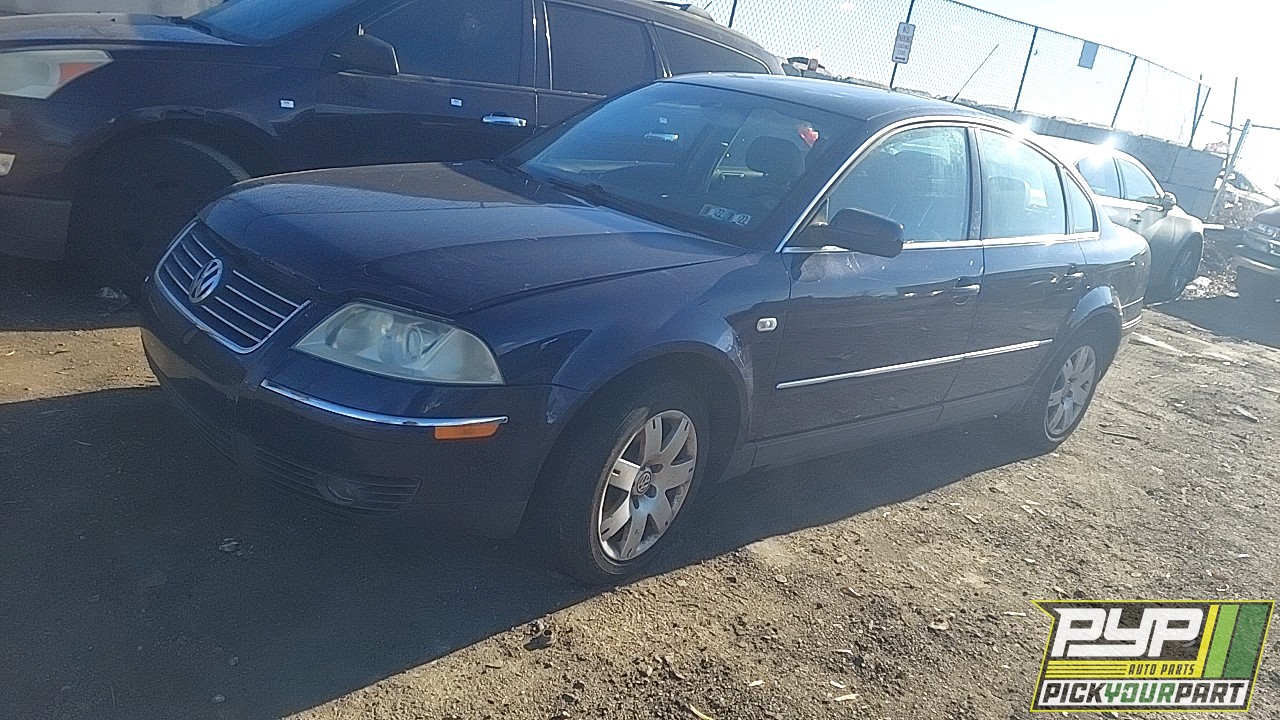 2002 VOLKSWAGEN PASSAT available for parts