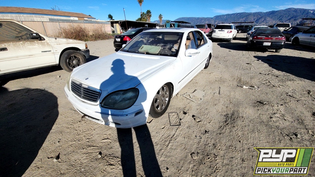 2001 MERCEDES-BENZ S500 partes disponibles