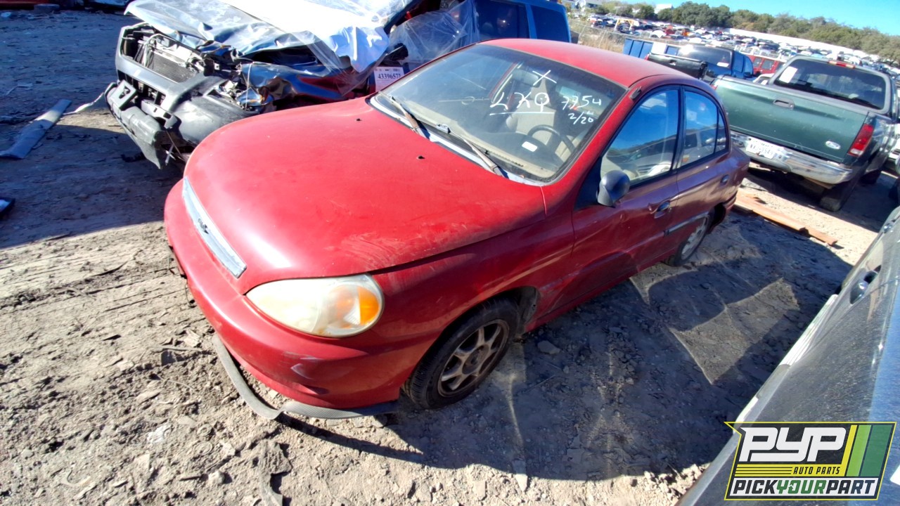 2001 KIA RIO partes disponibles