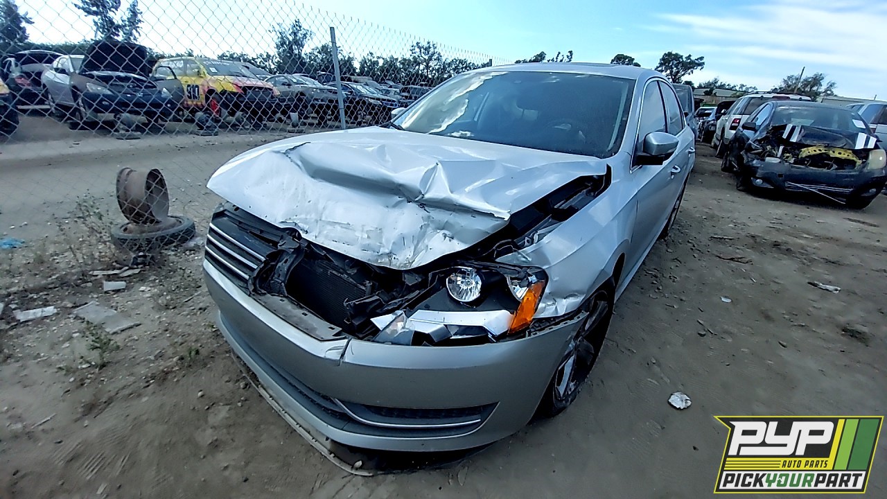 2013 VOLKSWAGEN PASSAT available for parts