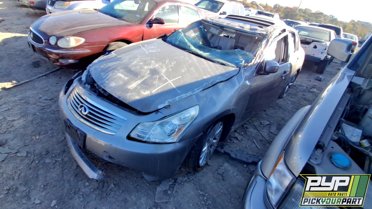 2008 INFINITI G35 partes disponibles