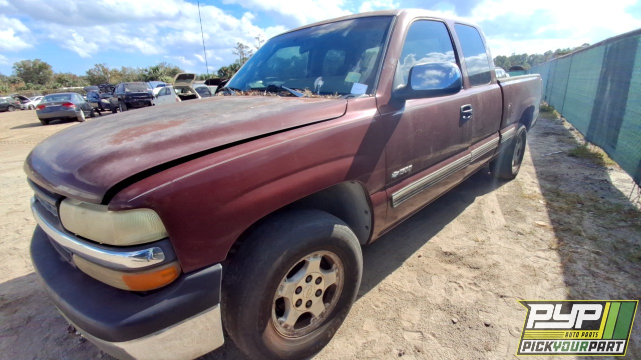 2000 CHEVROLET SILVERADO 1500 partes disponibles