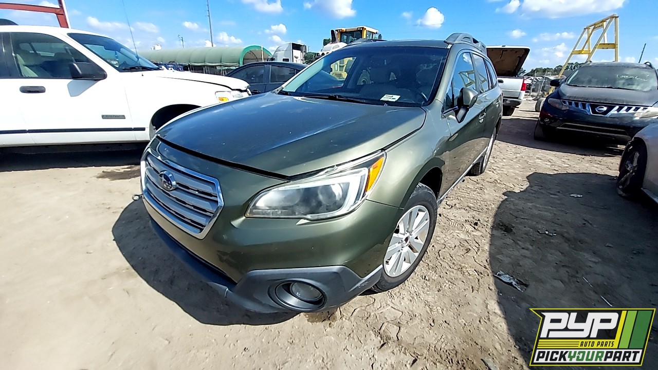 2016 SUBARU OUTBACK available for parts