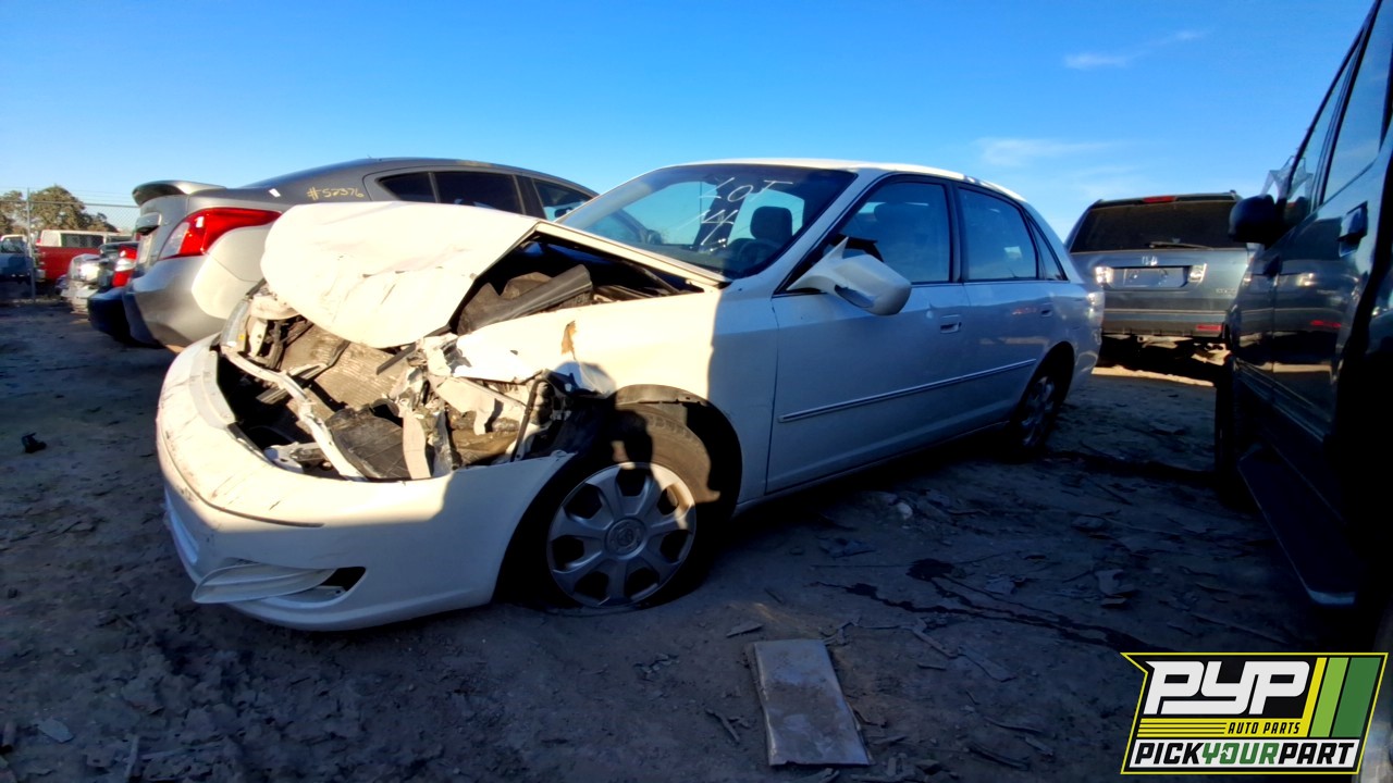 2001 TOYOTA AVALON partes disponibles