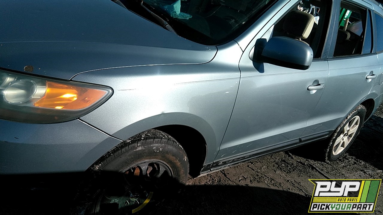 2007 HYUNDAI SANTA FE partes disponibles