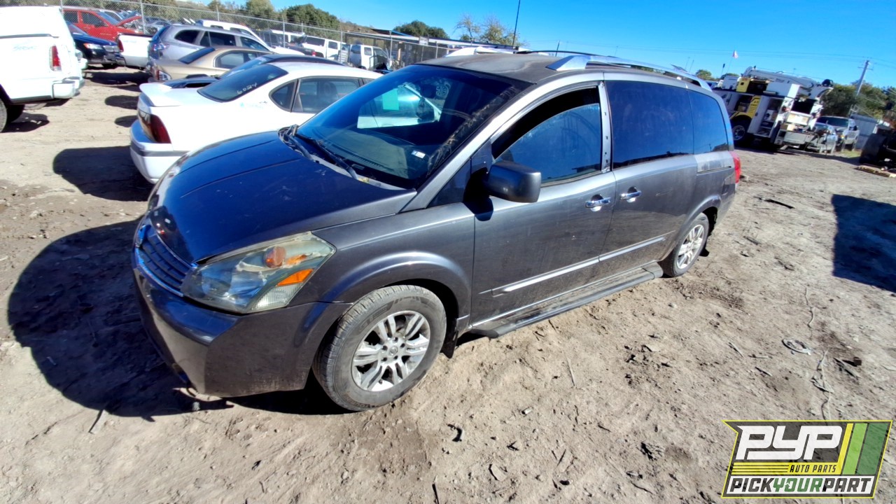 2007 NISSAN QUEST partes disponibles