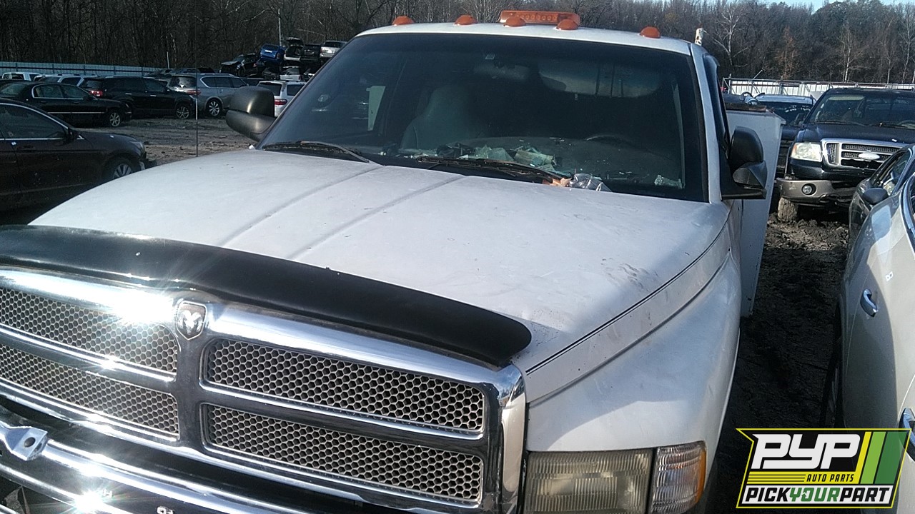 2001 DODGE RAM 3500 partes disponibles