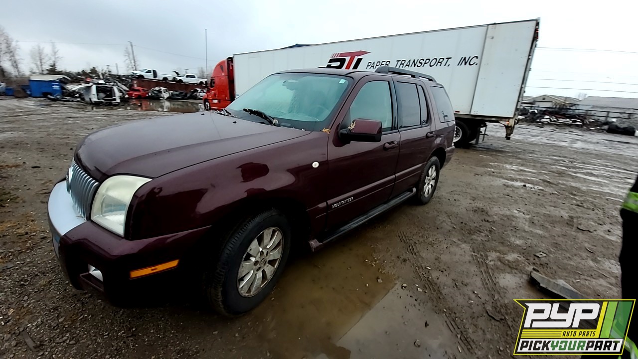 2007 MERCURY MOUNTAINEER partes disponibles