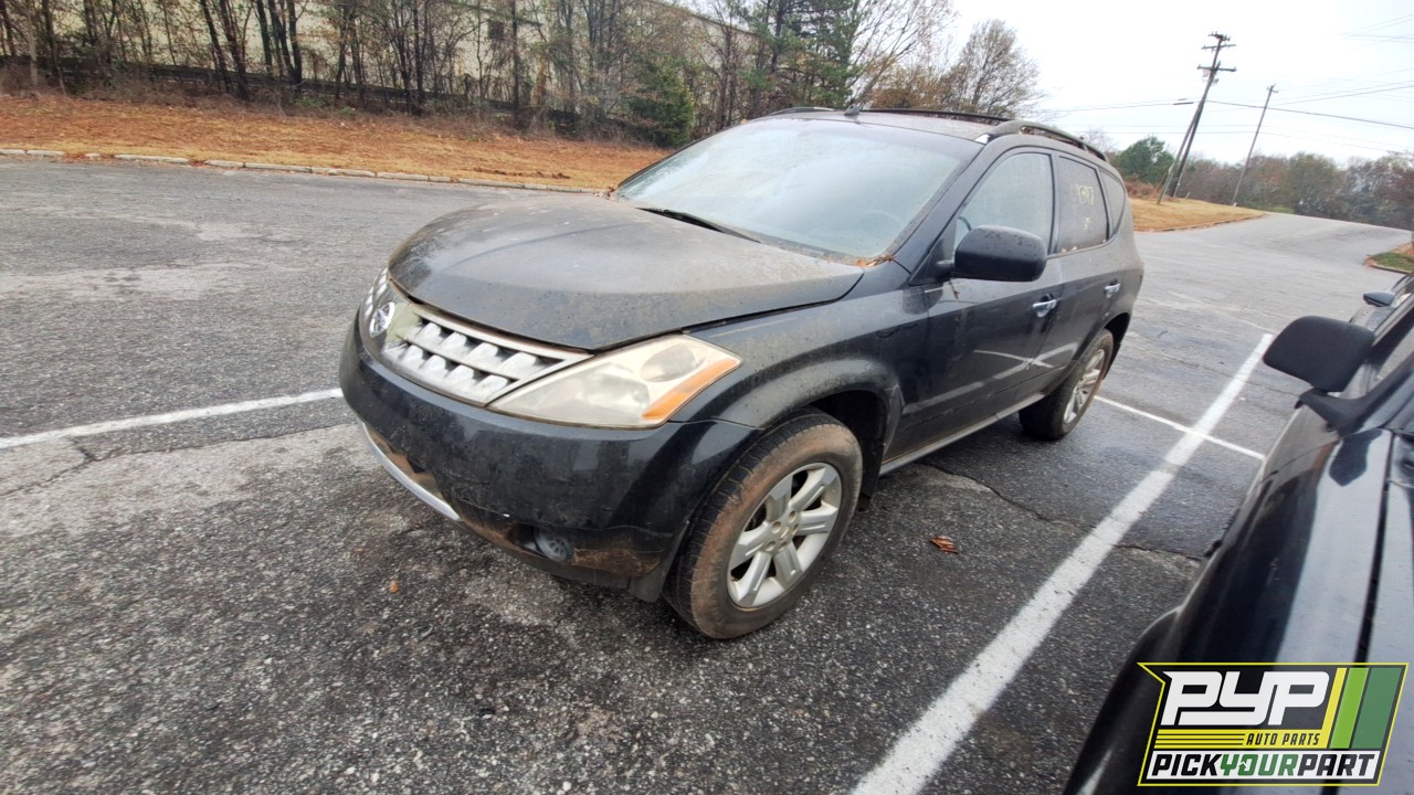 2007 NISSAN MURANO partes disponibles
