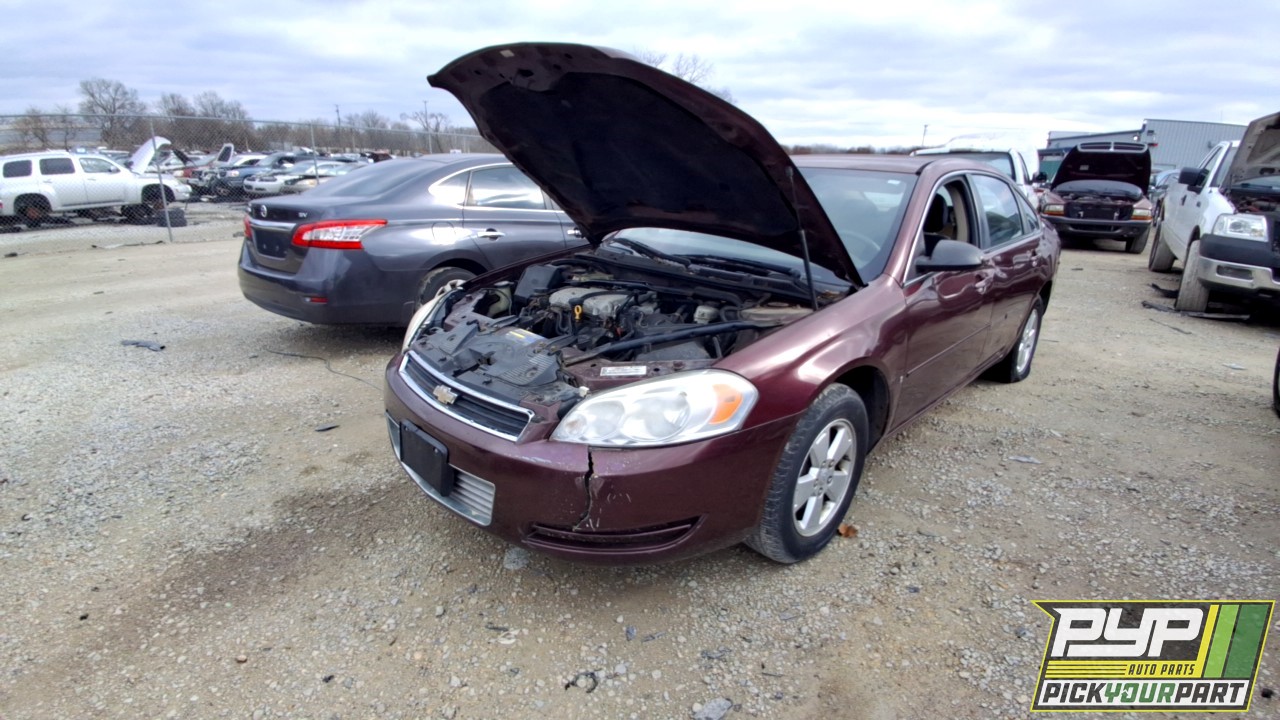 2007 CHEVROLET IMPALA partes disponibles