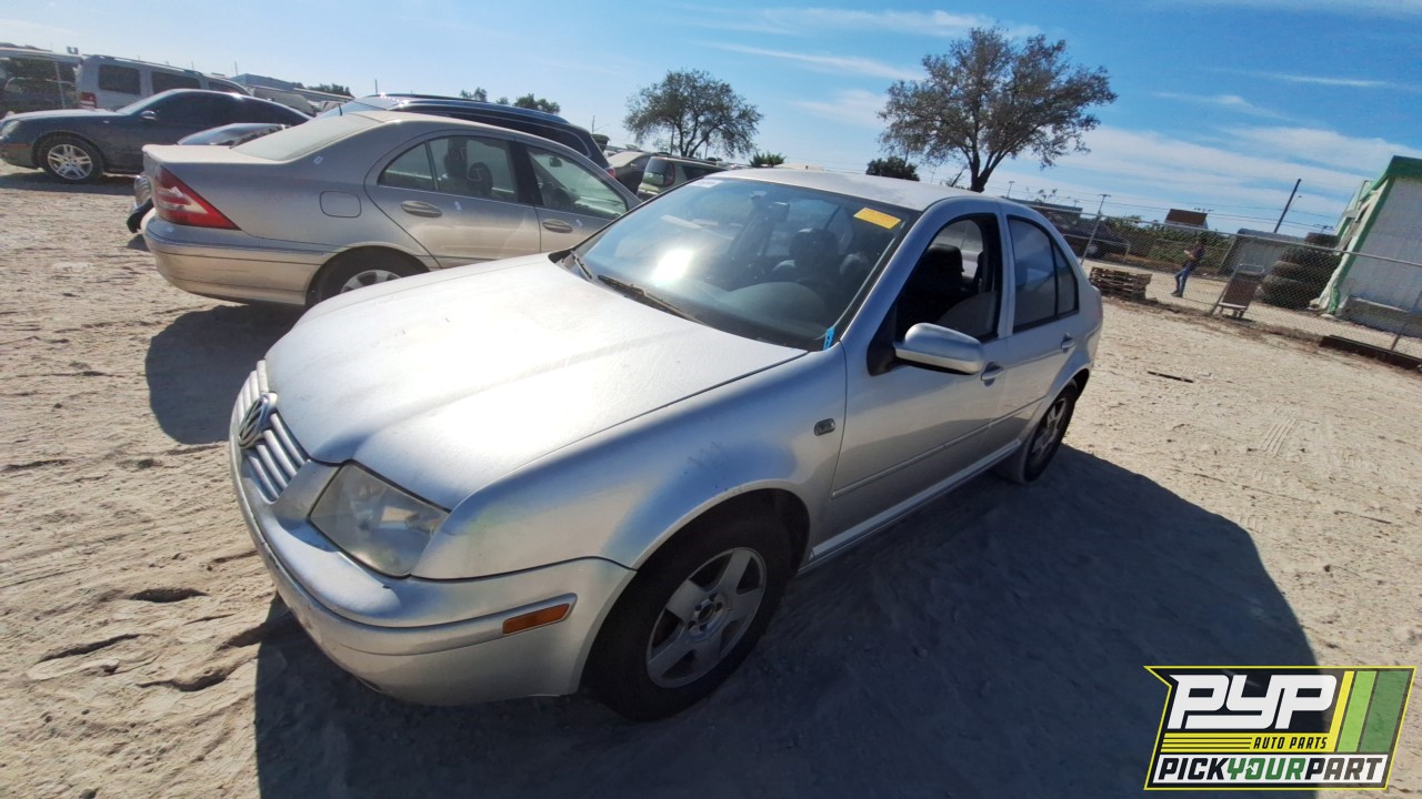 2001 VOLKSWAGEN JETTA partes disponibles