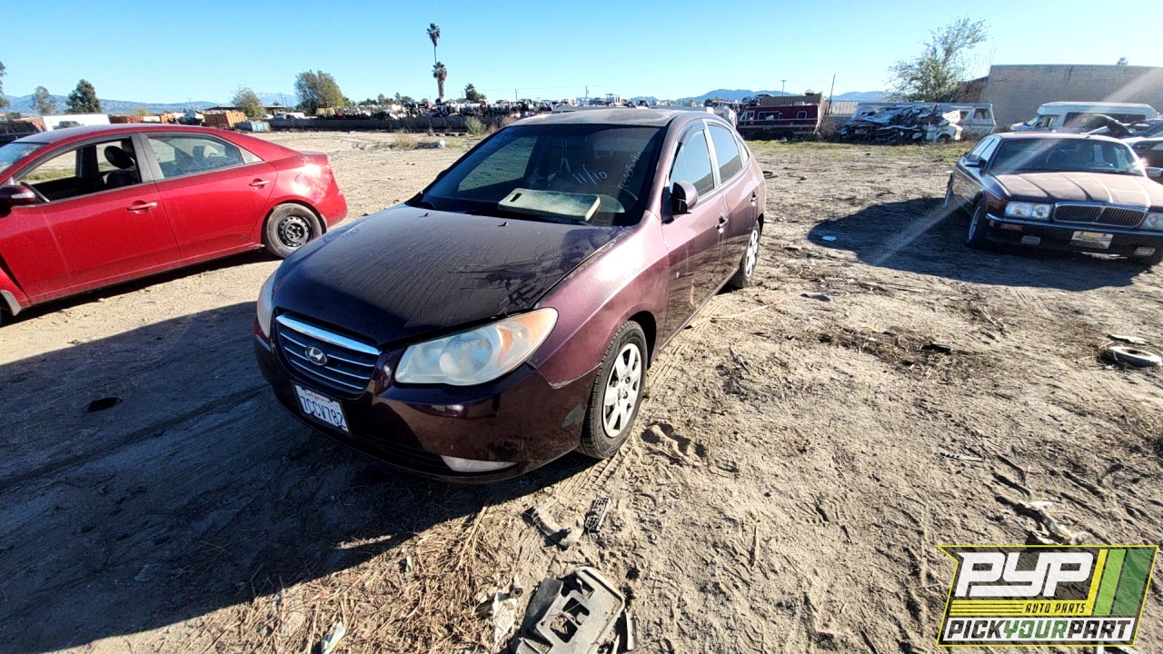 2009 HYUNDAI ELANTRA partes disponibles