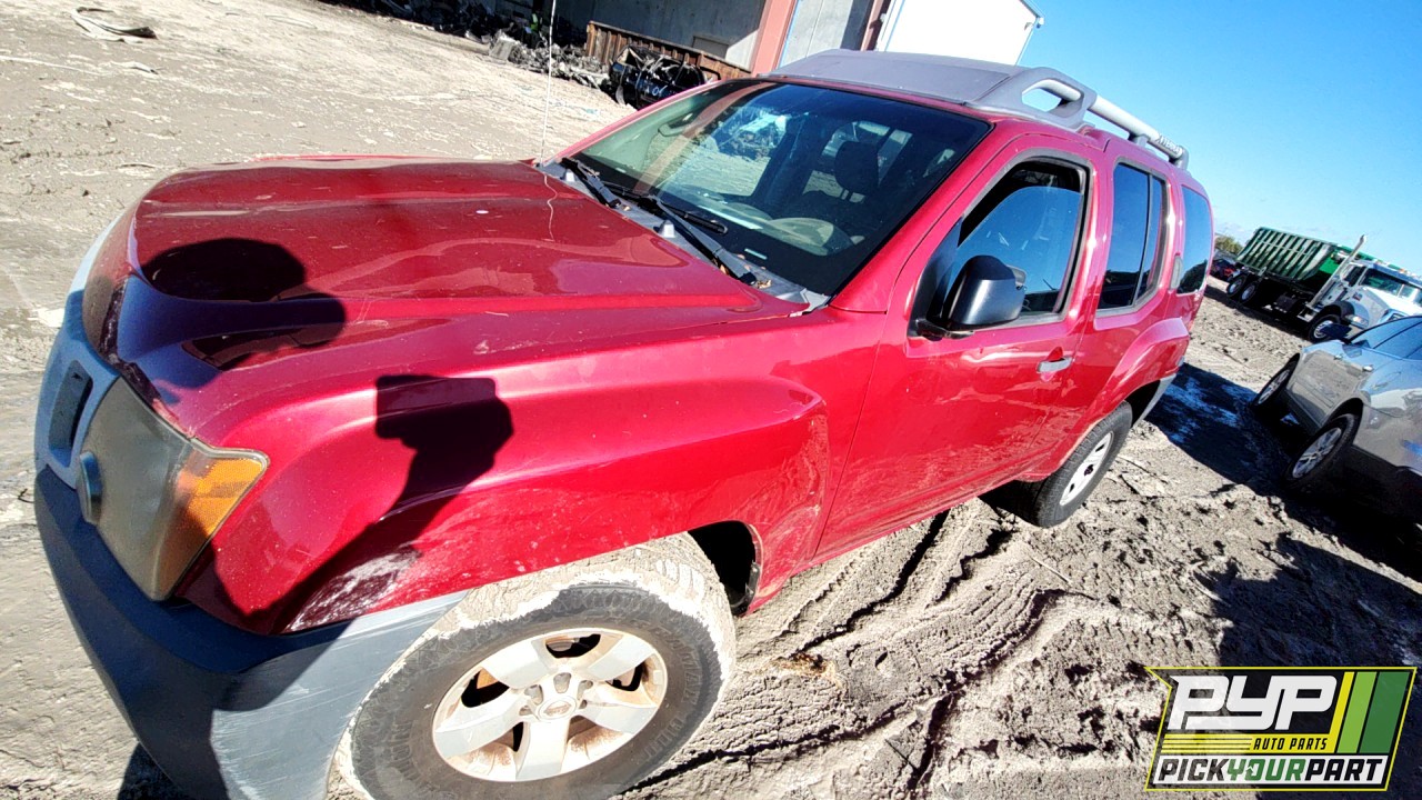 2010 NISSAN XTERRA partes disponibles