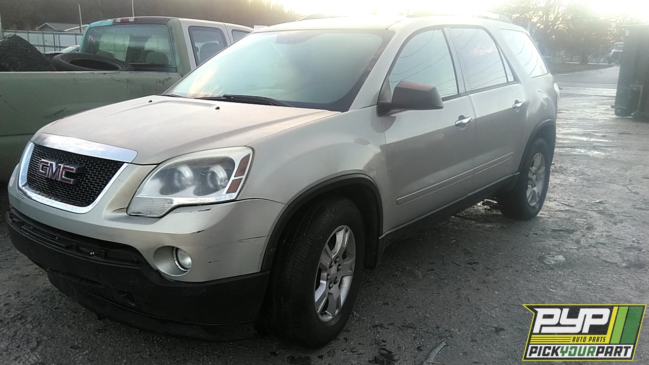 2012 GMC ACADIA partes disponibles