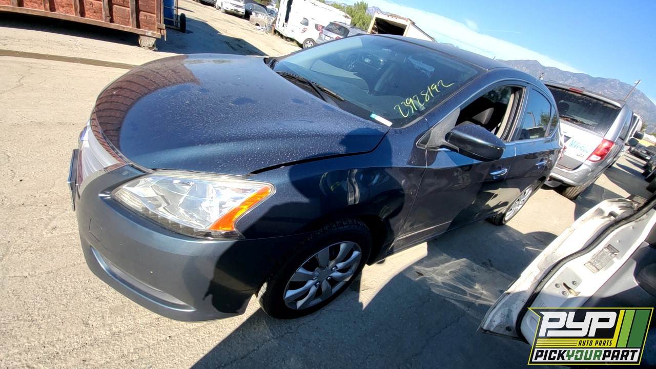 2013 NISSAN SENTRA partes disponibles