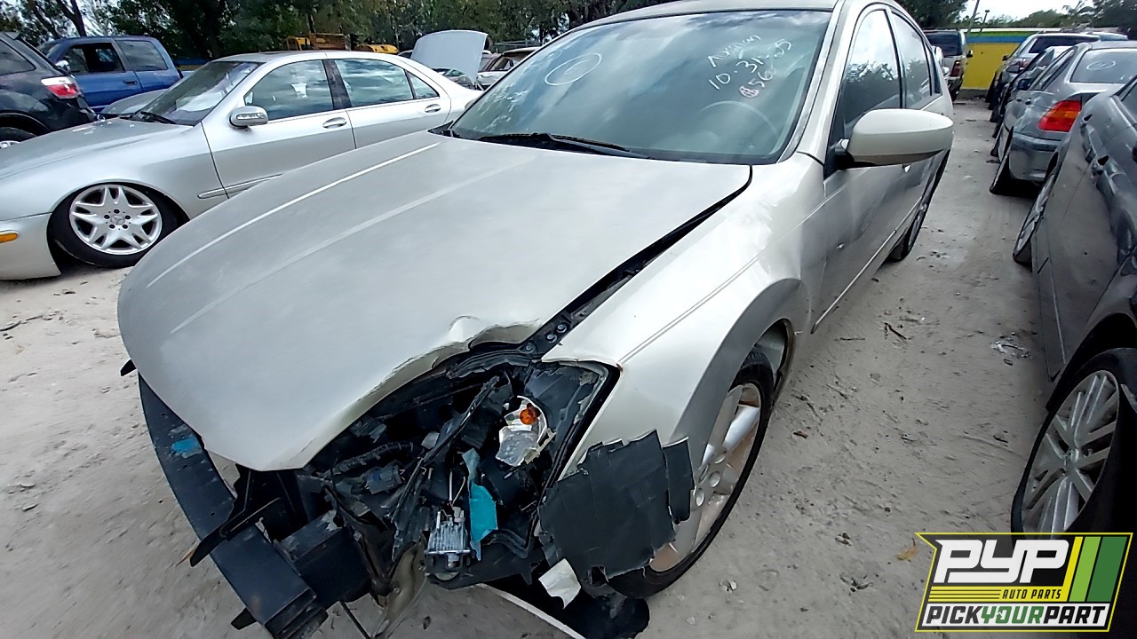 2006 NISSAN MAXIMA available for parts