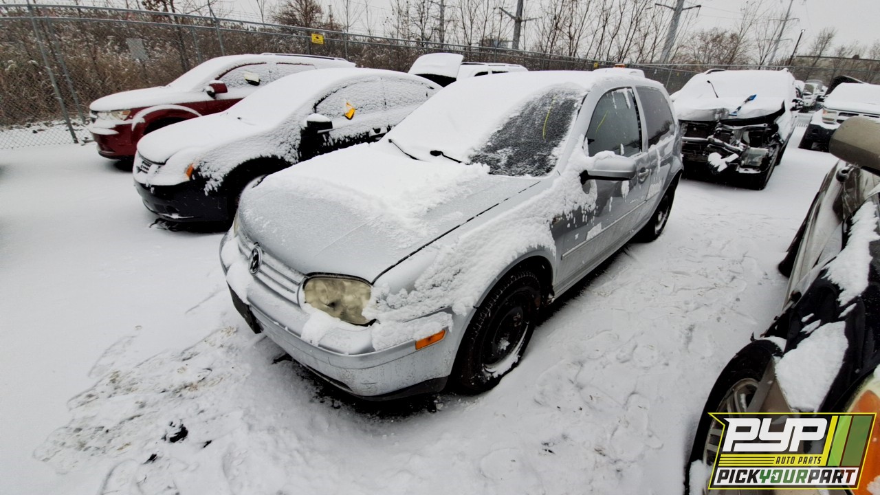 2001 VOLKSWAGEN GOLF partes disponibles