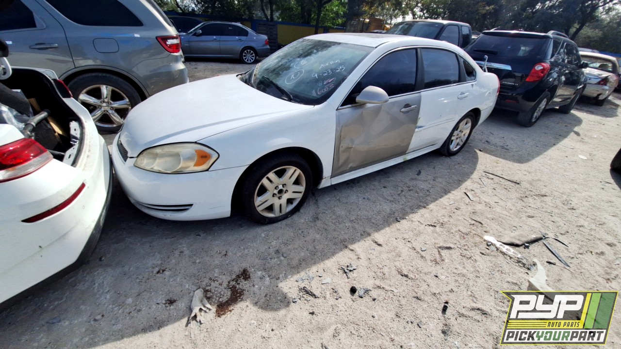 2013 CHEVROLET IMPALA partes disponibles