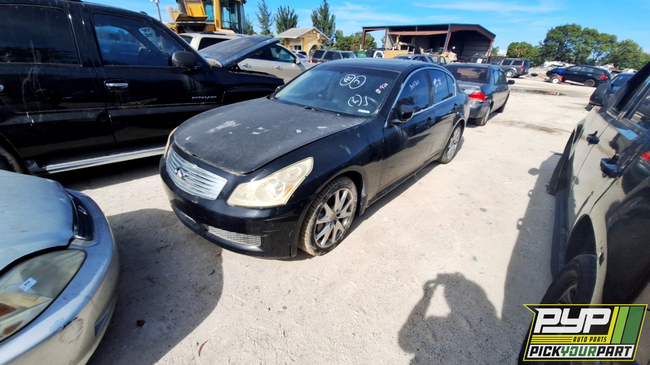 2009 INFINITI G37 available for parts