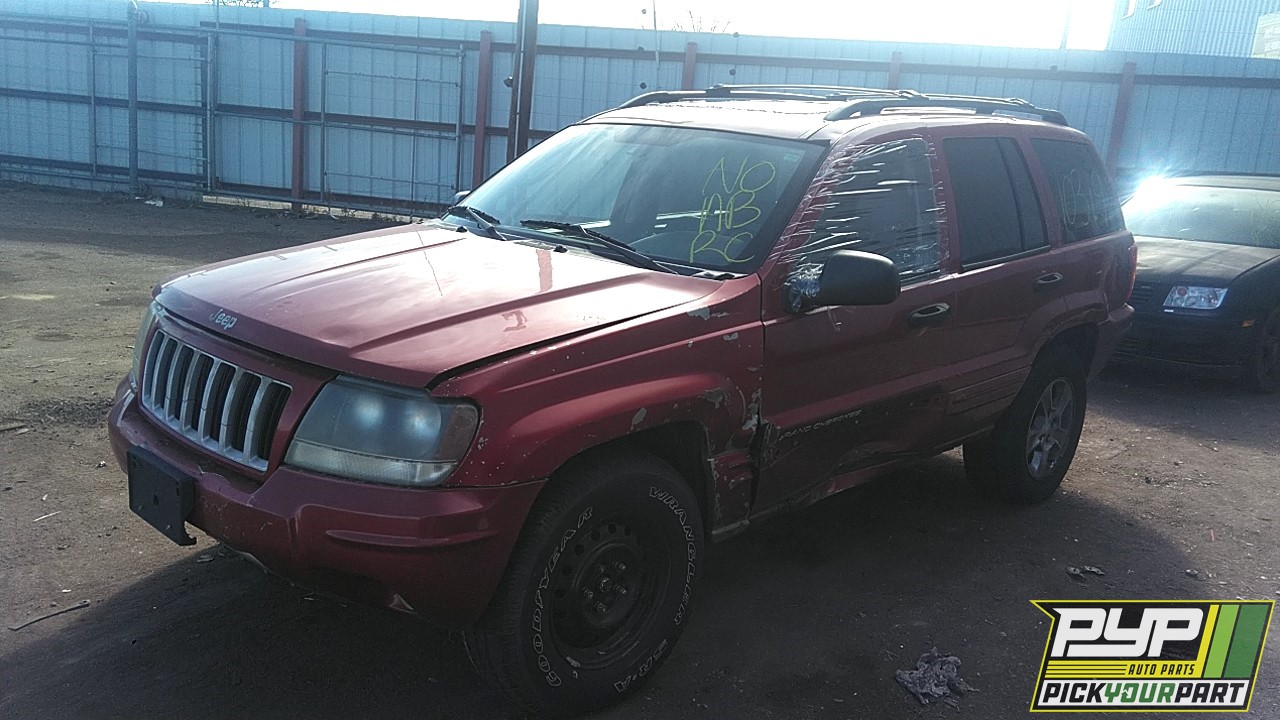 2004 JEEP GRAND CHEROKEE partes disponibles