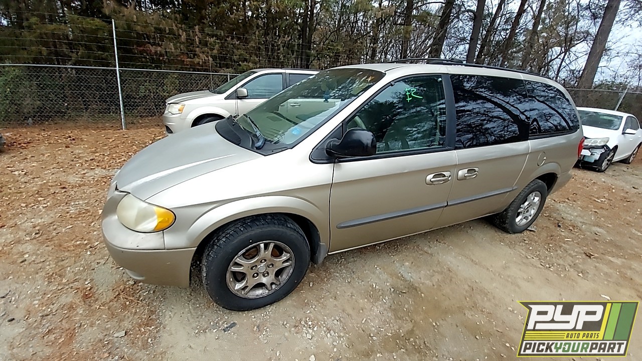 2002 DODGE GRAND CARAVAN partes disponibles