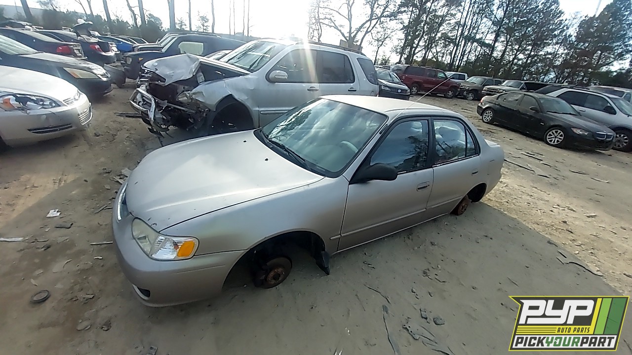 2002 TOYOTA COROLLA available for parts