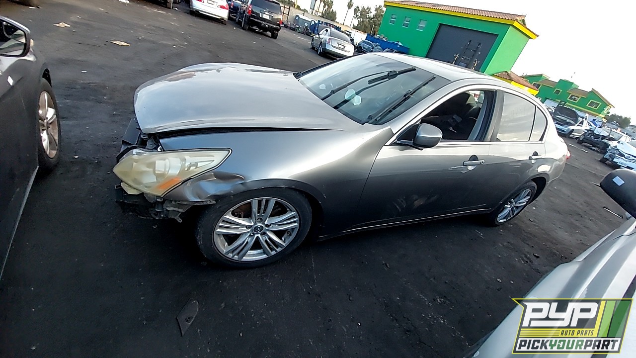 2011 INFINITI G37 partes disponibles