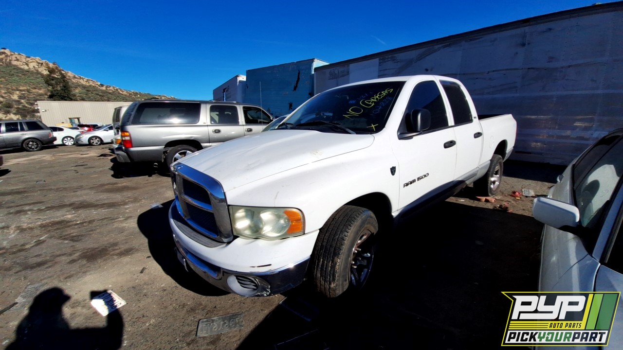 2002 DODGE RAM 1500 available for parts