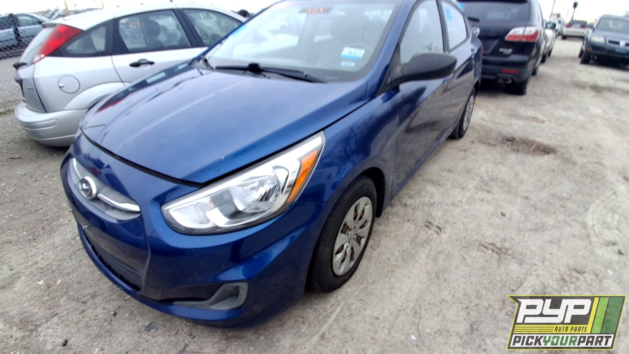 2017 HYUNDAI ACCENT available for parts