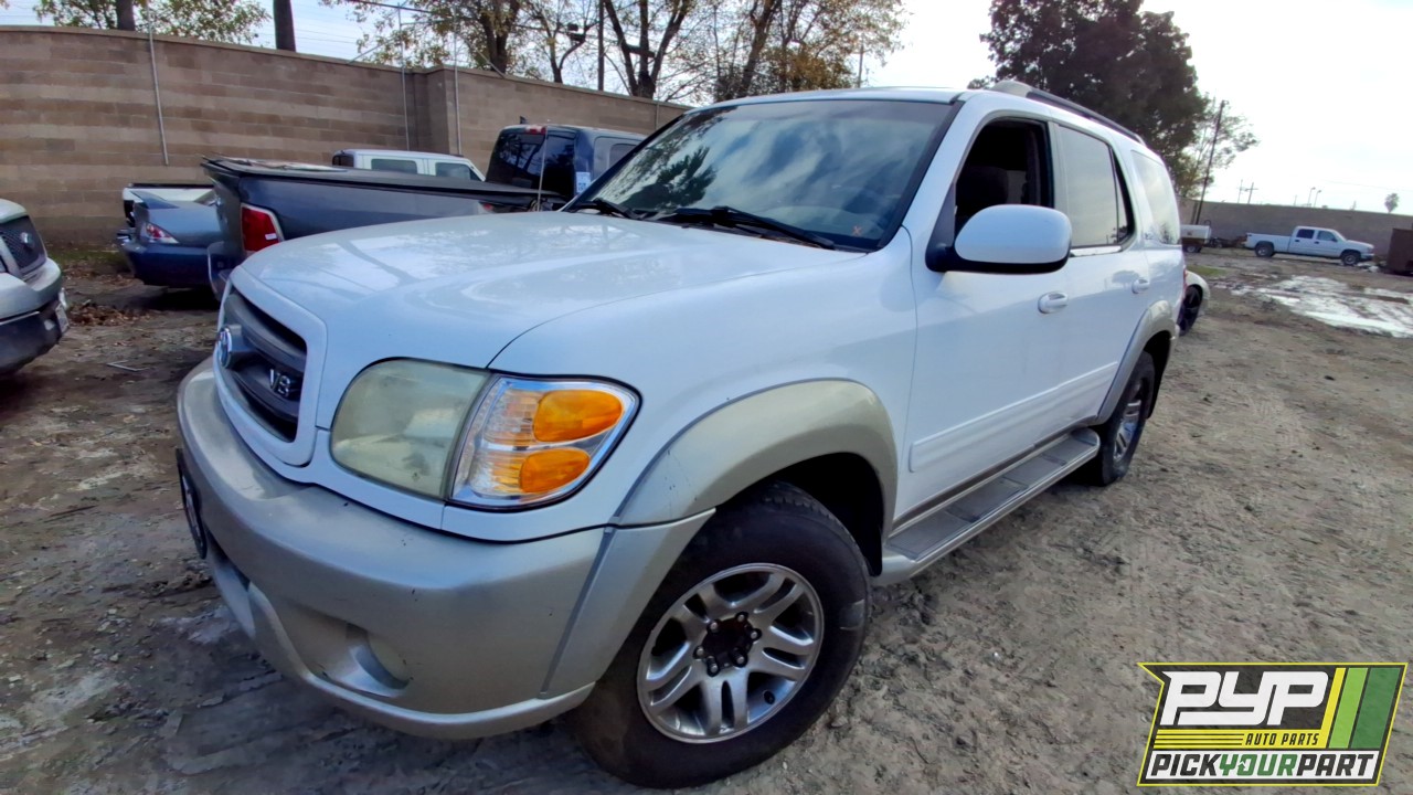 2004 TOYOTA SEQUOIA partes disponibles