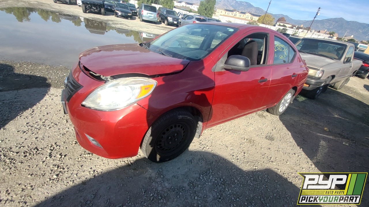 2014 NISSAN VERSA partes disponibles