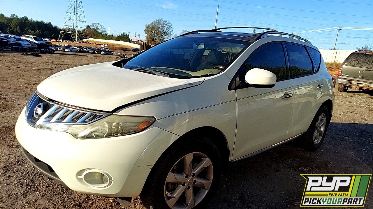2009 NISSAN MURANO available for parts