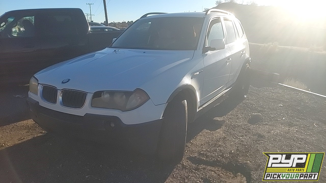 2005 BMW X3 partes disponibles