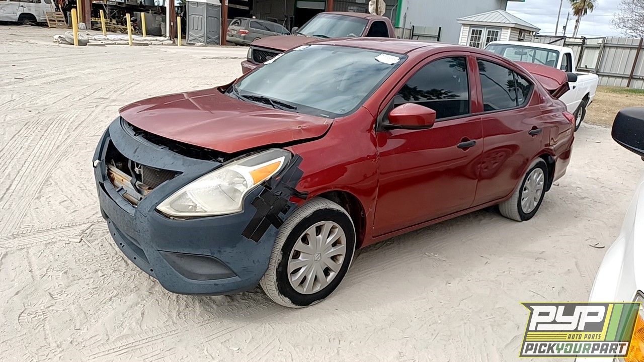 2017 NISSAN VERSA available for parts